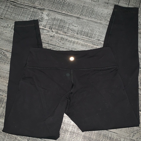 Lululemon Black High-Waisted Leggings size 8-10 - Picture 1 of 2